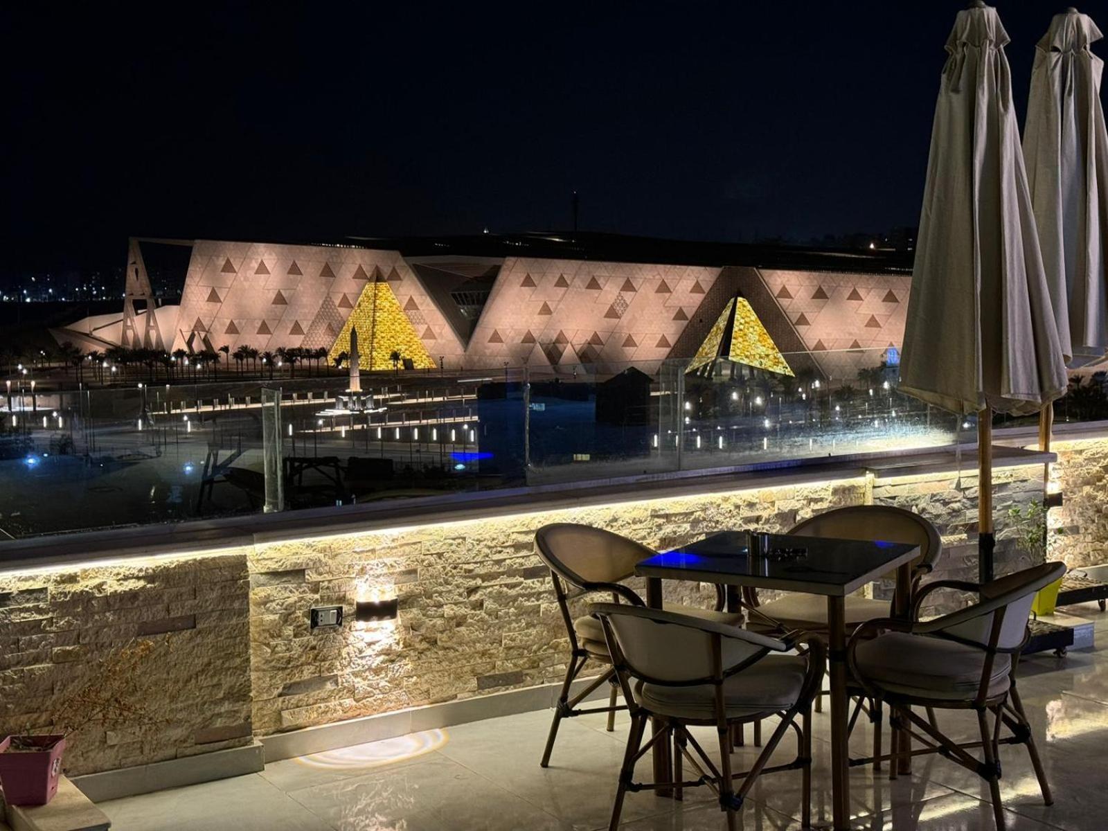 Hotel Grand Museum & Pyramids View Kafr Ghatati Exterior foto